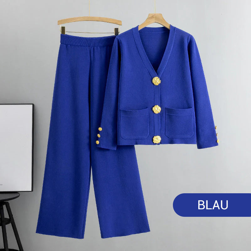 Vet-Elegantes 2-teiliges Set für Damen