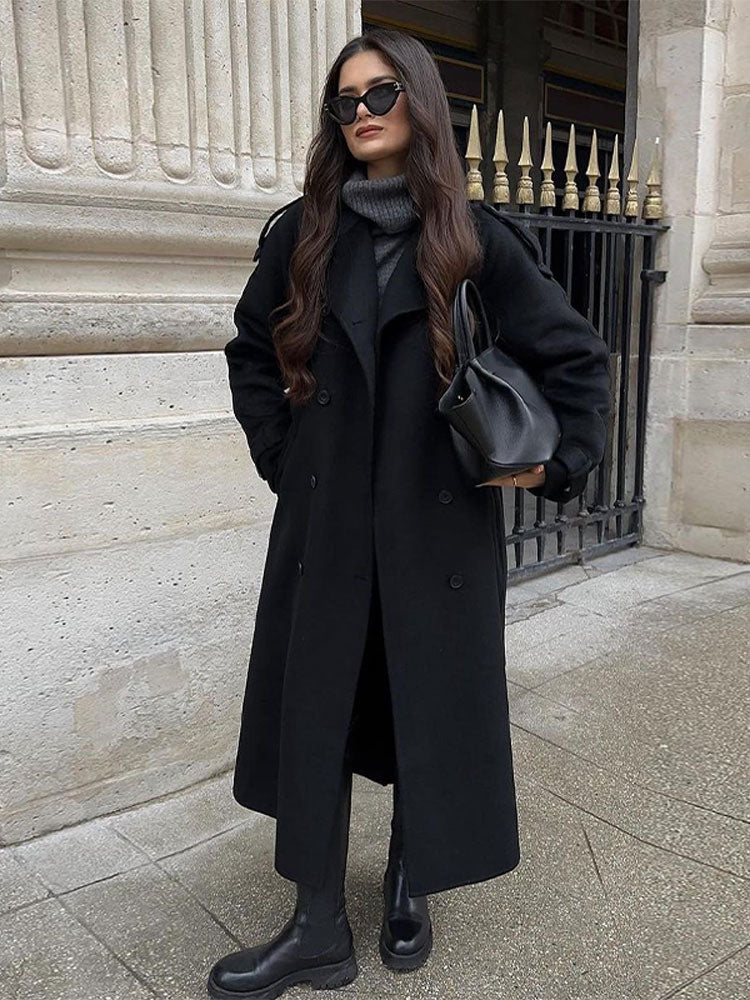 VINA | Eleganter Wollmantel