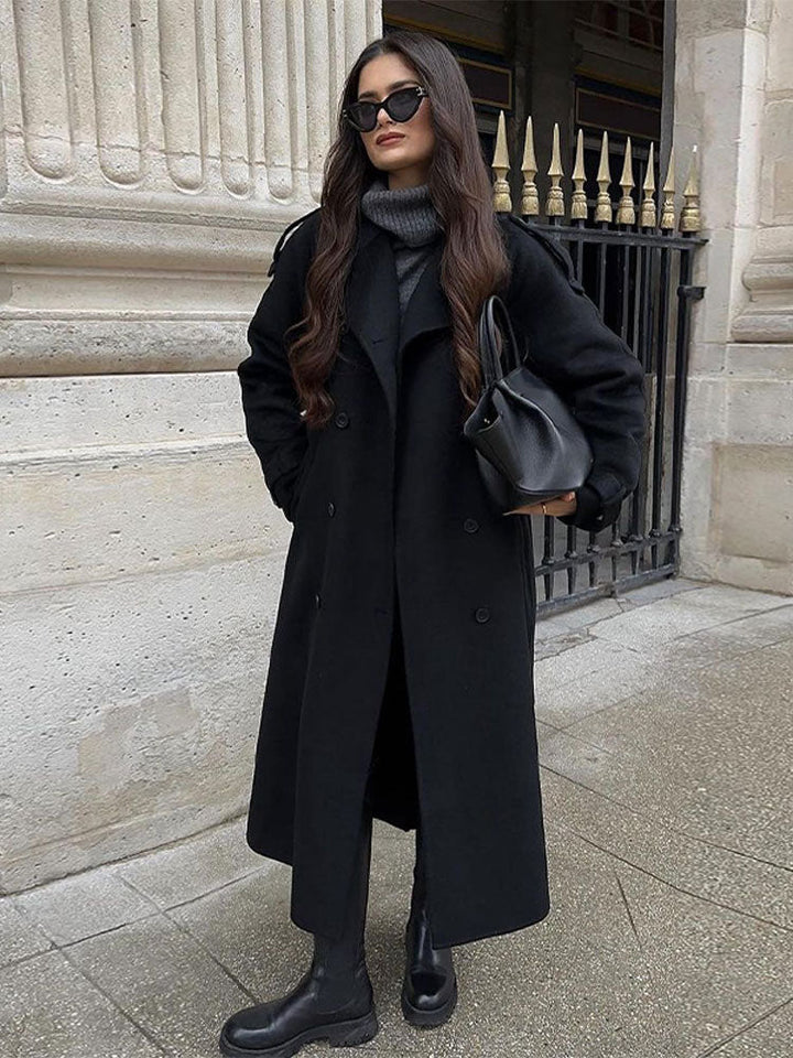 VINA | Eleganter Wollmantel