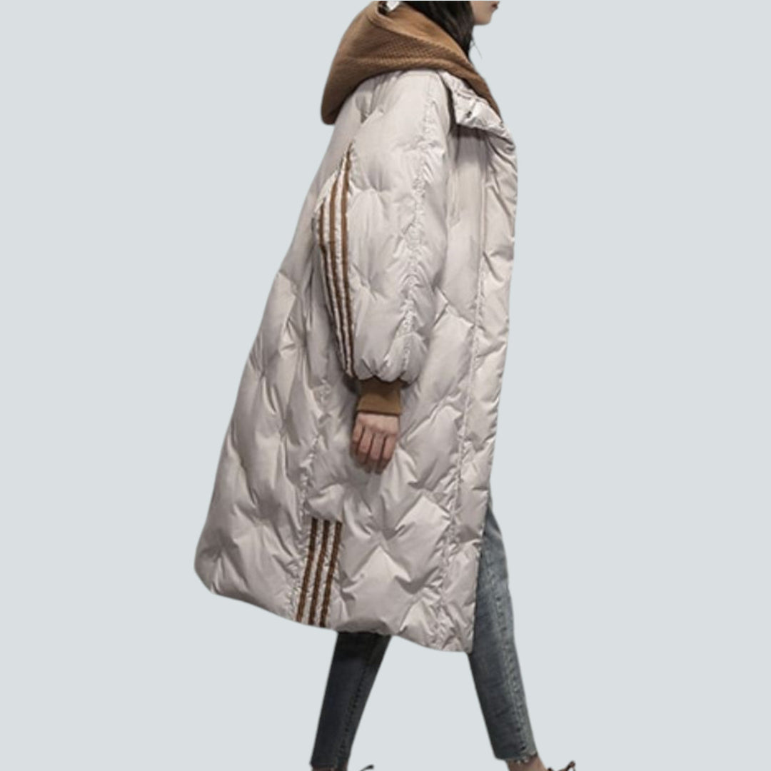 Ferisha | Lange gefütterte Jacke für Frauen