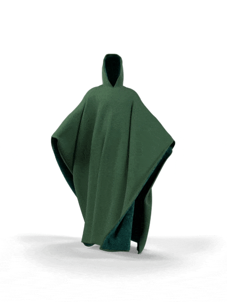 Sansan™ - Mantel Hoodie (beschwert)