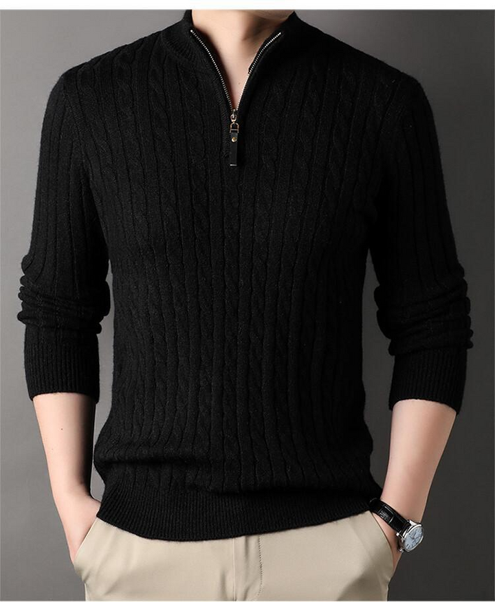 Rydell | Der stylische Half-Zip-Pullover für den modernen Mann