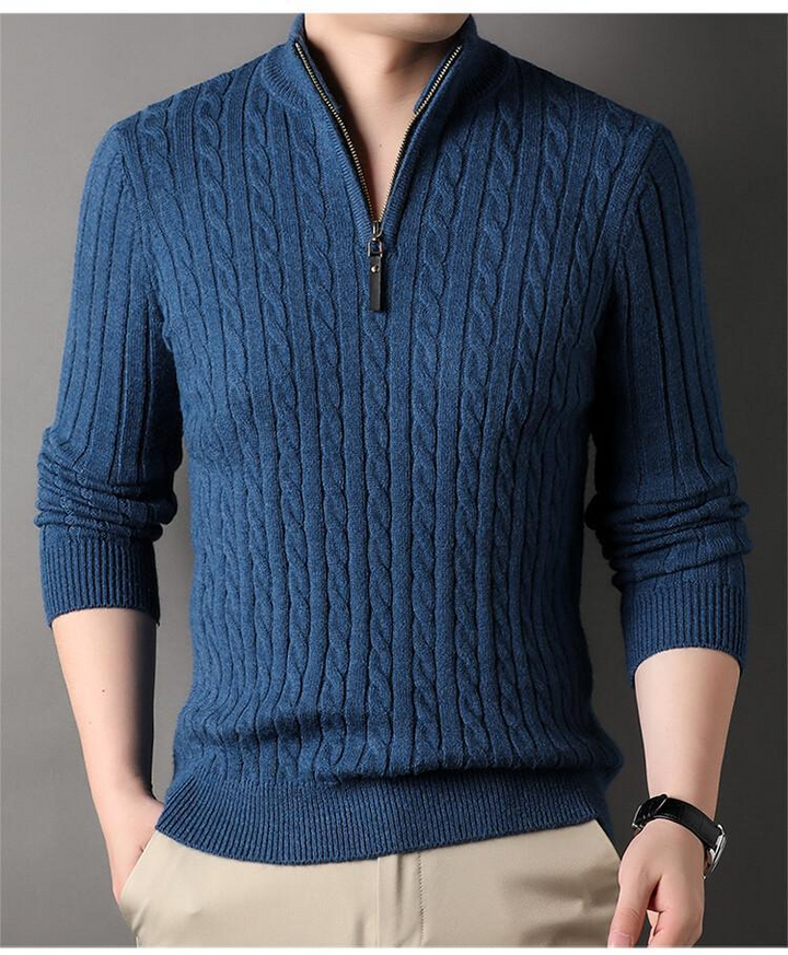 Rydell | Der stylische Half-Zip-Pullover für den modernen Mann