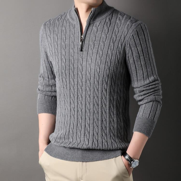 Rydell | Der stylische Half-Zip-Pullover für den modernen Mann