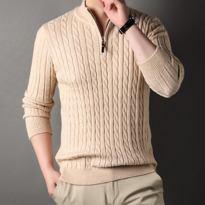 Rydell | Der stylische Half-Zip-Pullover für den modernen Mann