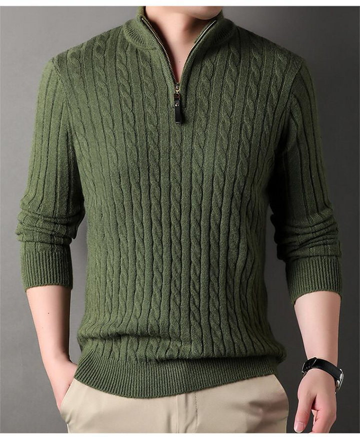 Rydell | Der stylische Half-Zip-Pullover für den modernen Mann