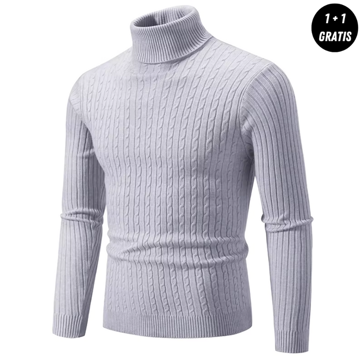 Asael | Warmer Strickpullover mit Rollkragen