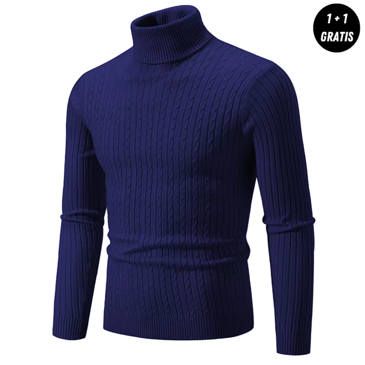 Asael | Warmer Strickpullover mit Rollkragen