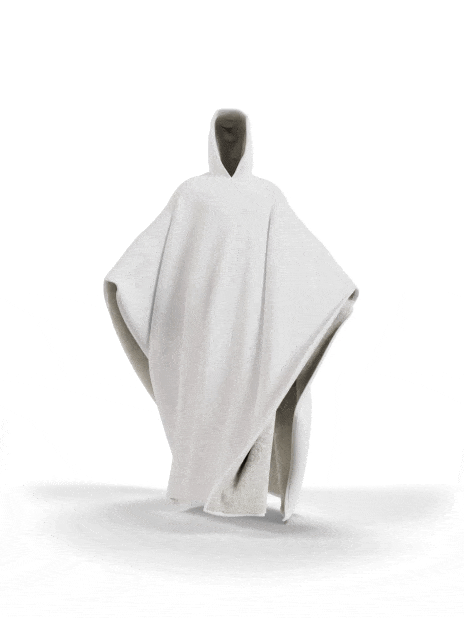 Sansan™ - Mantel Hoodie (beschwert)
