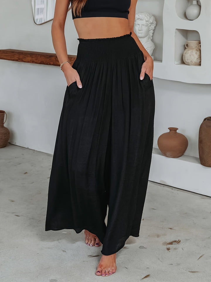 Rosie - Freizeithose mit weiten Beinen