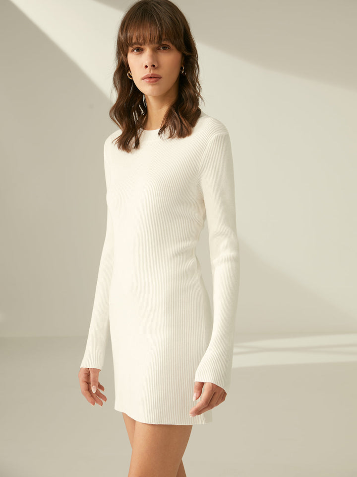Pipa Elegantes Rippenkleid