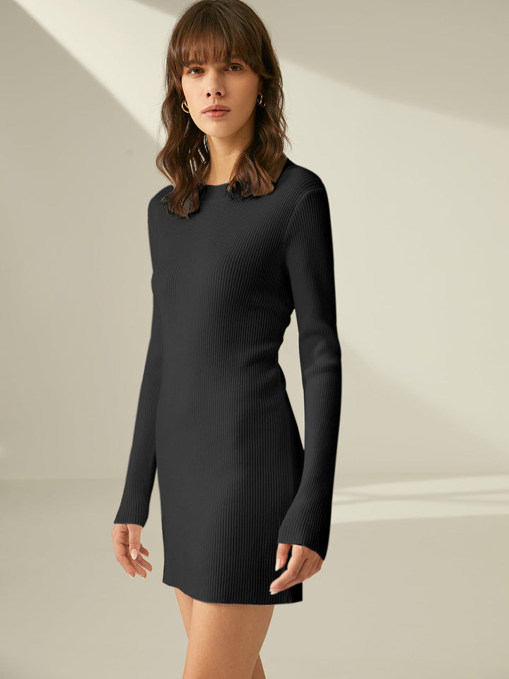 Pipa Elegantes Rippenkleid