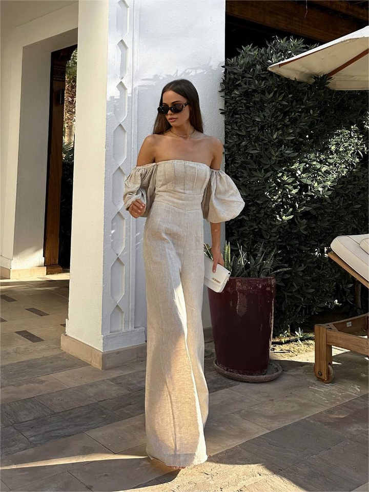 Yvette Luftiger Luxus-Jumpsuit