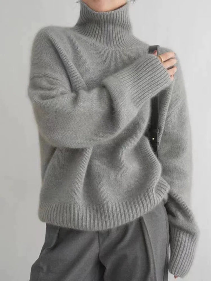 Irina | Rollkragenpullover aus Wolle