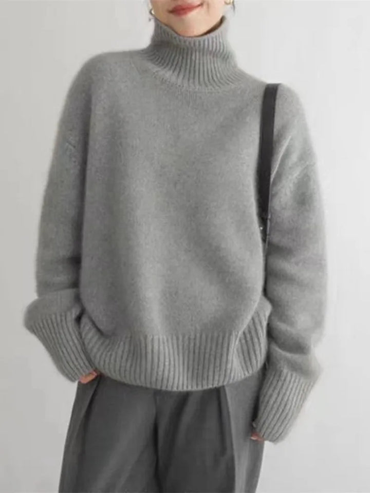 Irina | Rollkragenpullover aus Wolle