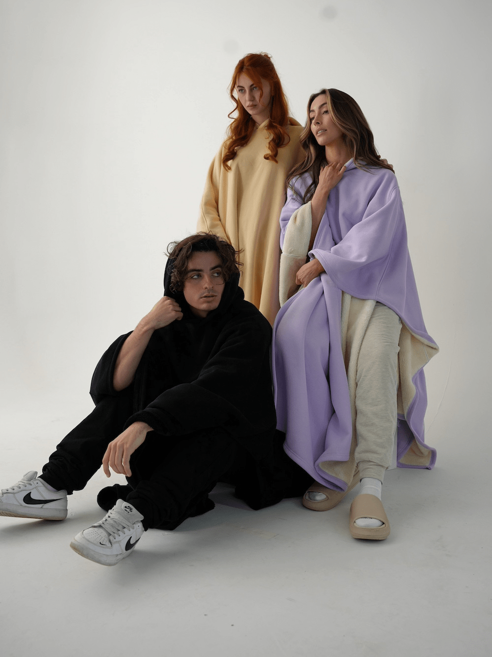 Sansan™ - Mantel Hoodie (beschwert)