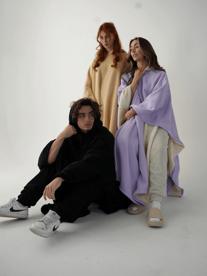 Sansan™ - Mantel Hoodie (beschwert)