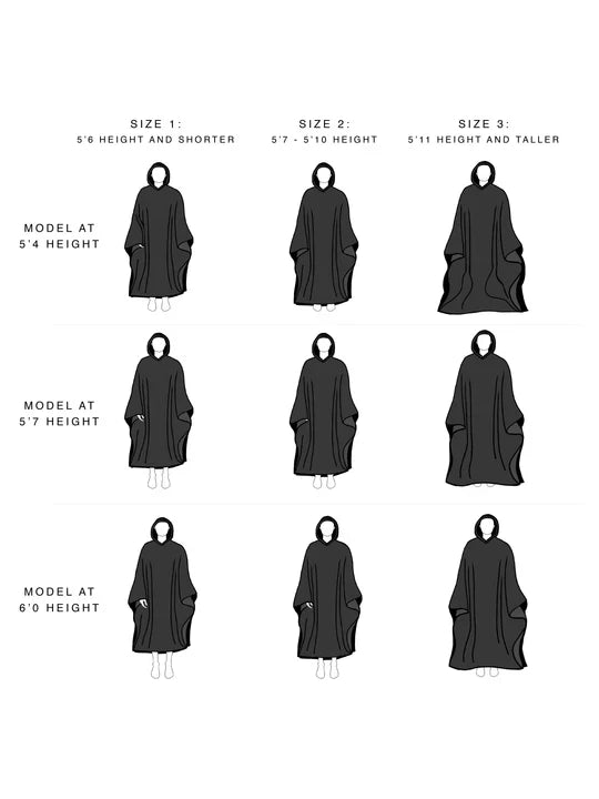 Sansan™ - Mantel Hoodie (beschwert)