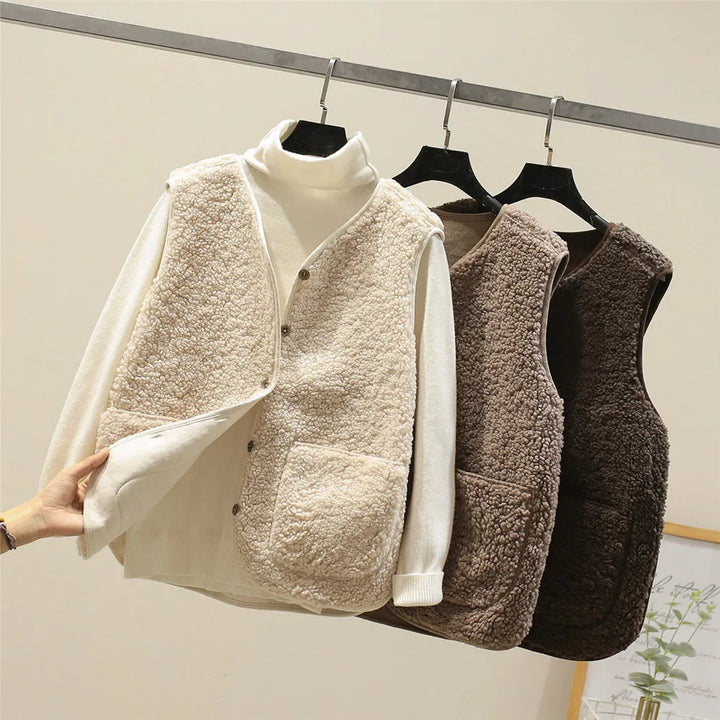 Melissa | Klassischer Teddy-Cardigan