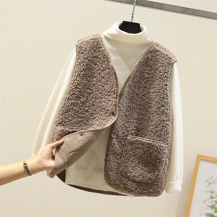 Melissa | Klassischer Teddy-Cardigan