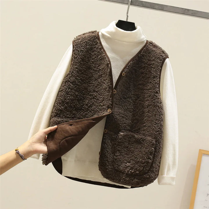 Melissa | Klassischer Teddy-Cardigan