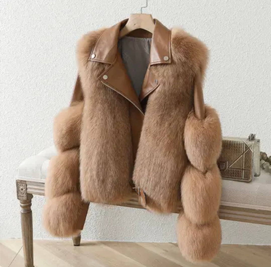 Ruby™- Luxus-Lederjacke