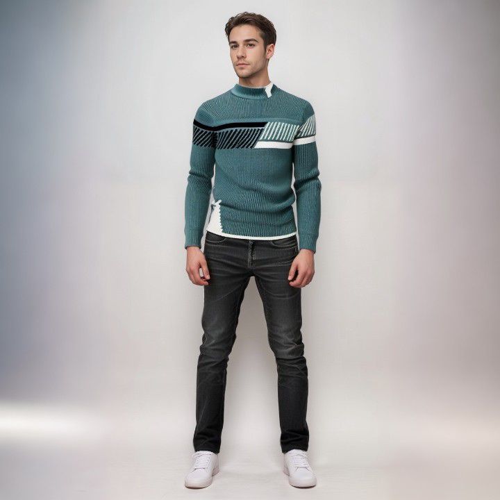 Rune | Moderner Strickpullover