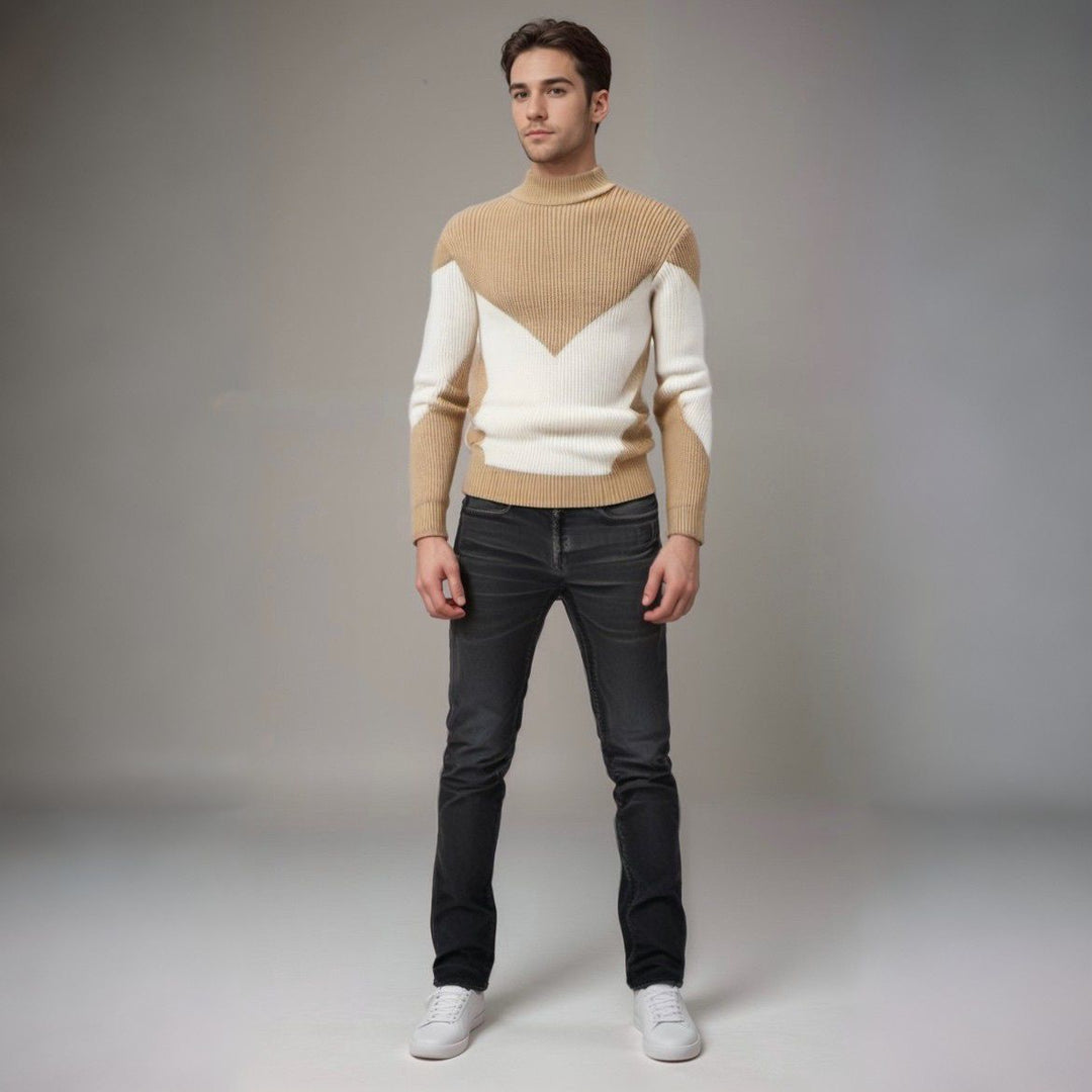 Rune | Moderner Strickpullover