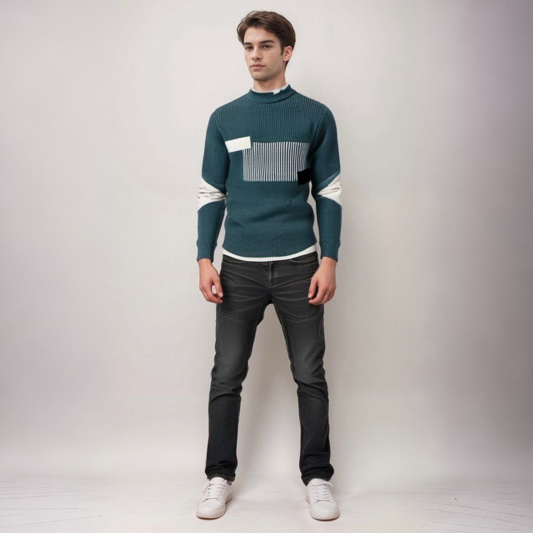 Rune | Moderner Strickpullover
