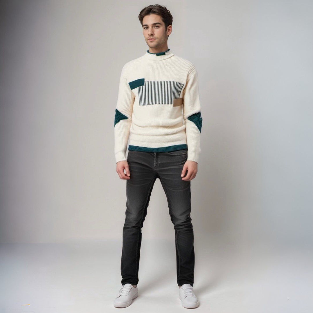 Rune | Moderner Strickpullover