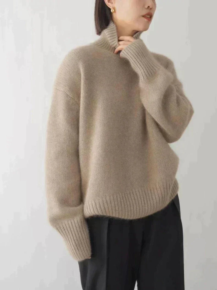 Irina | Rollkragenpullover aus Wolle