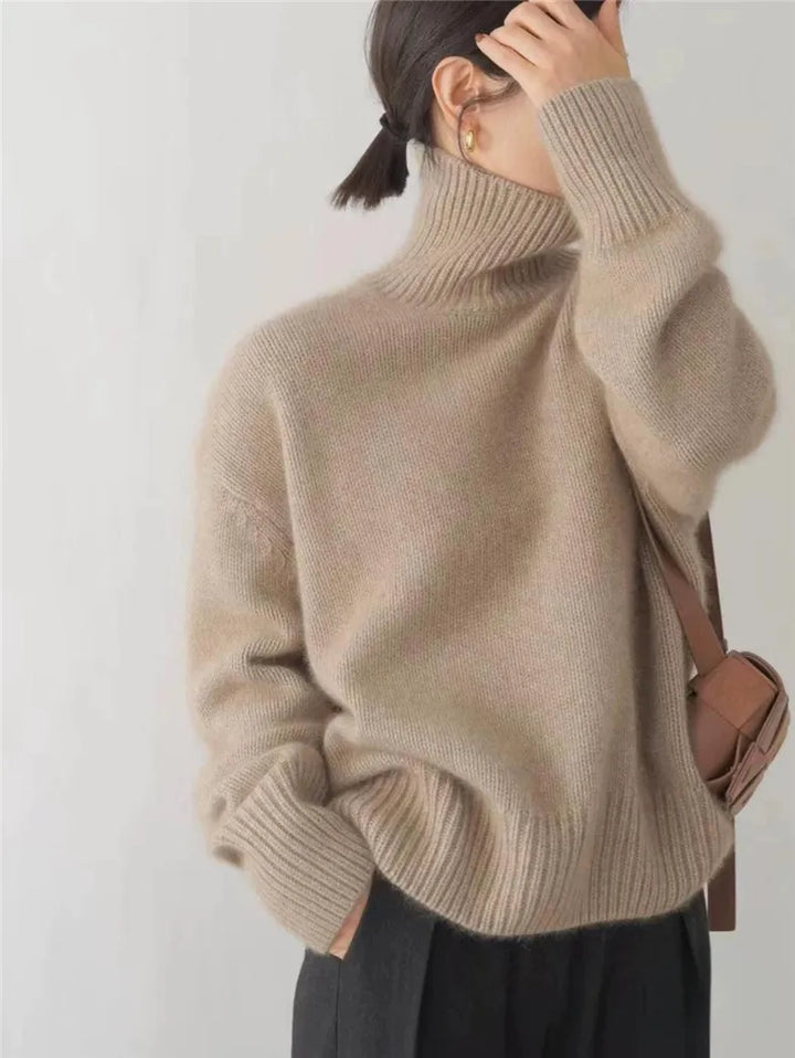Irina | Rollkragenpullover aus Wolle
