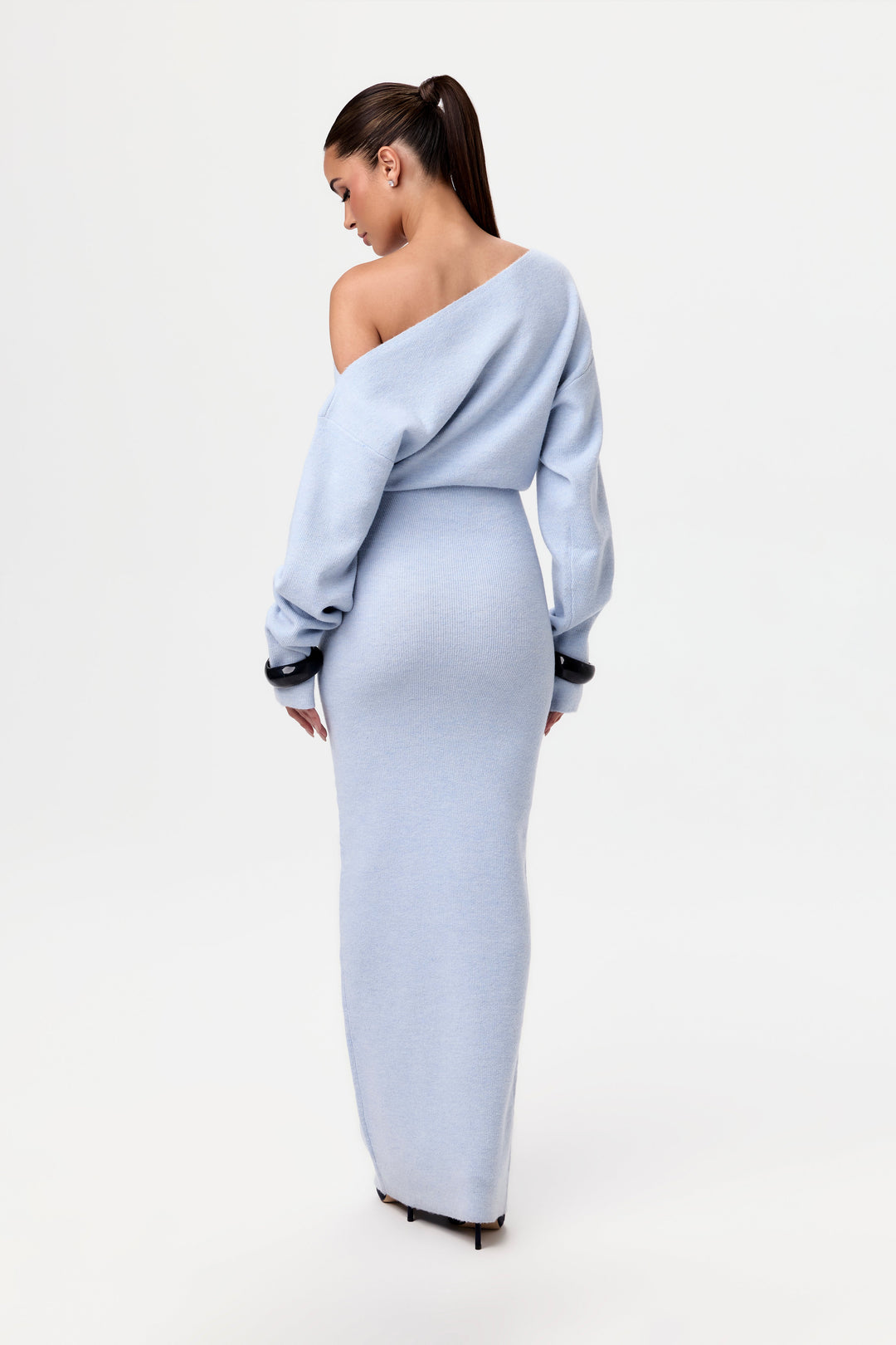 Belen Off Shoulder Pullover Kleid
