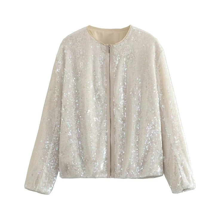 Jezza | Pailettes Bomberjacke