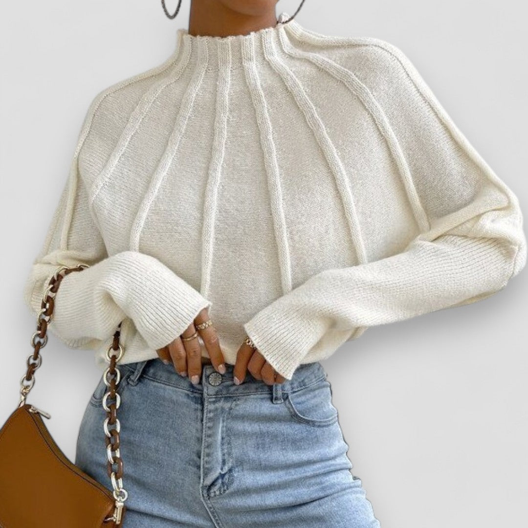 Selin┃Strickrollkragenpullover