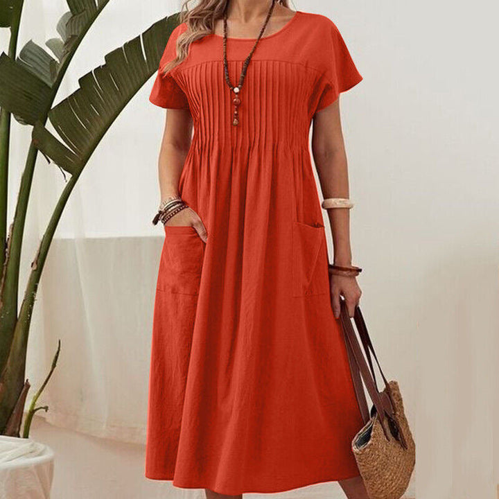 Grace | Lockeres, bauchfreies Kleid