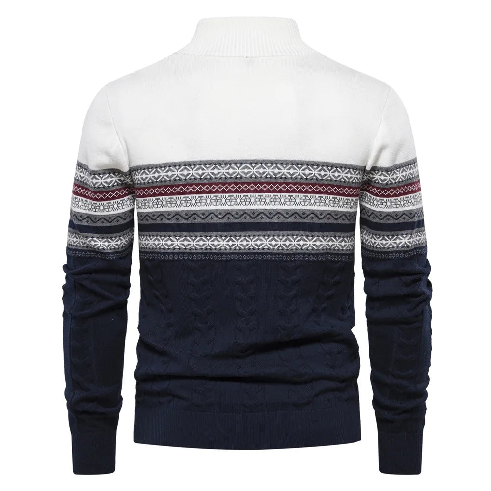 ALEJANDRO | WARMER WINTERPULLOVER MIT REISSVERSCHLUSS