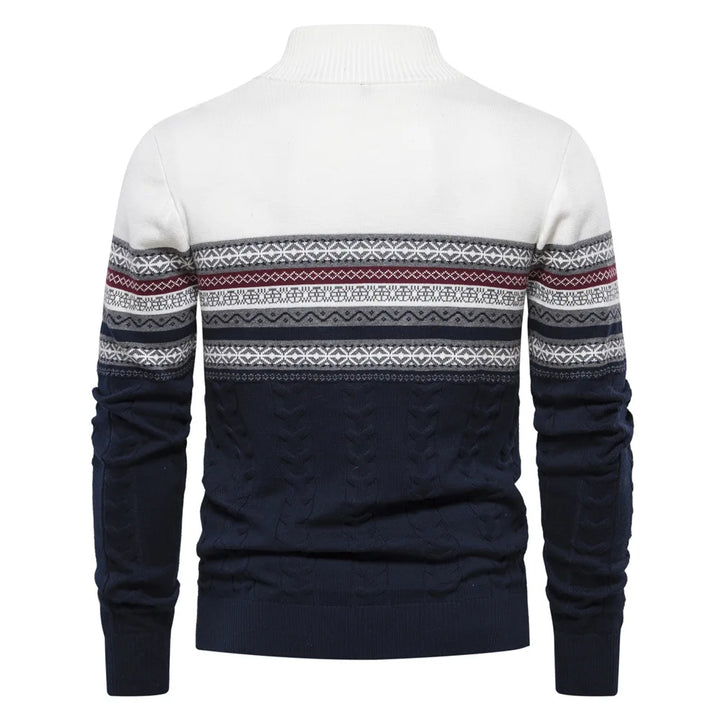 ALEJANDRO | WARMER WINTERPULLOVER MIT REISSVERSCHLUSS