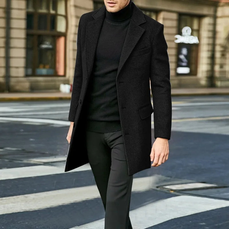 Stellan | Woolwind Herrenmantel