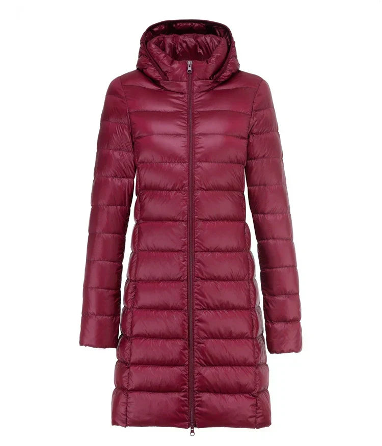 Sheila | Ultraleichte lange Jacke
