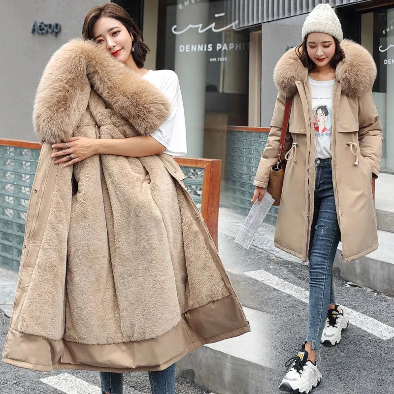 Anya™ – Warme Winterjacke mit Kapuze