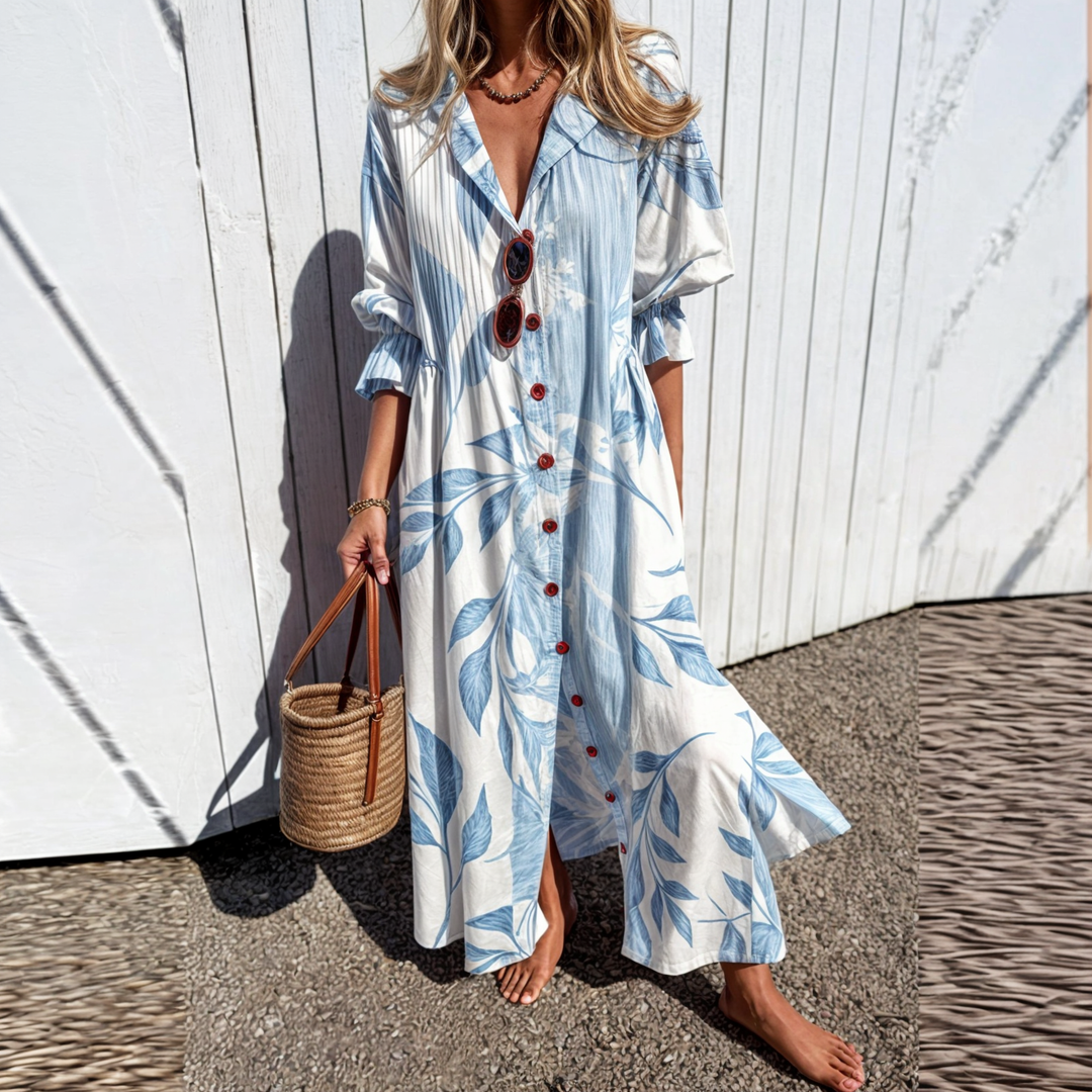 Veronica- Atmungsaktives Frühjahr/Sommer-Kleid