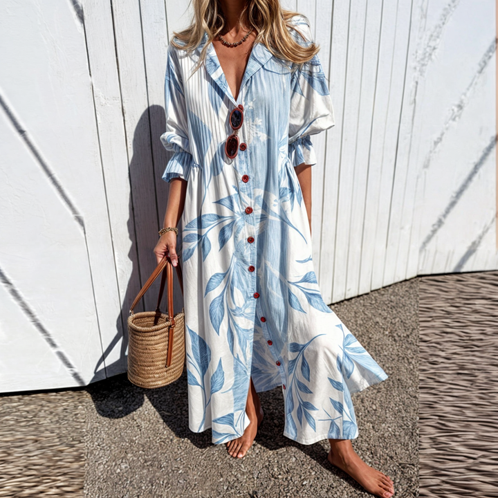 Veronica- Atmungsaktives Frühjahr/Sommer-Kleid