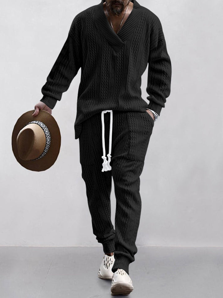 Jordan Athleisure Kabel-Jacquard-Set