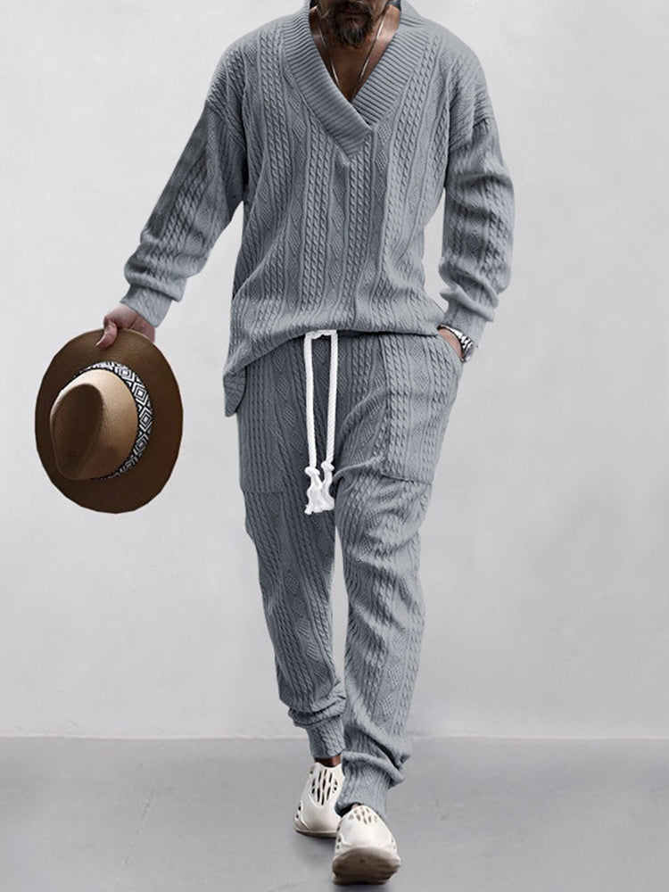 Jordan Athleisure Kabel-Jacquard-Set