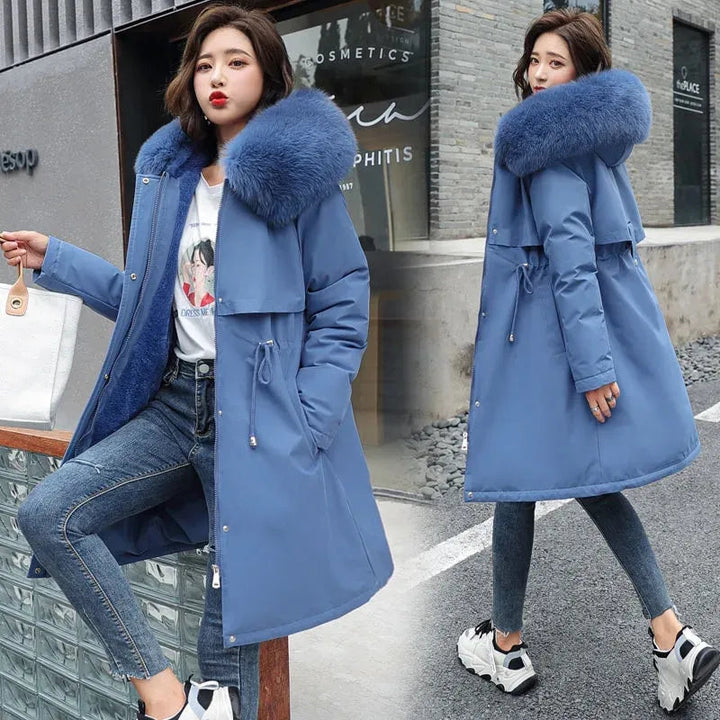 Anya™ – Warme Winterjacke mit Kapuze