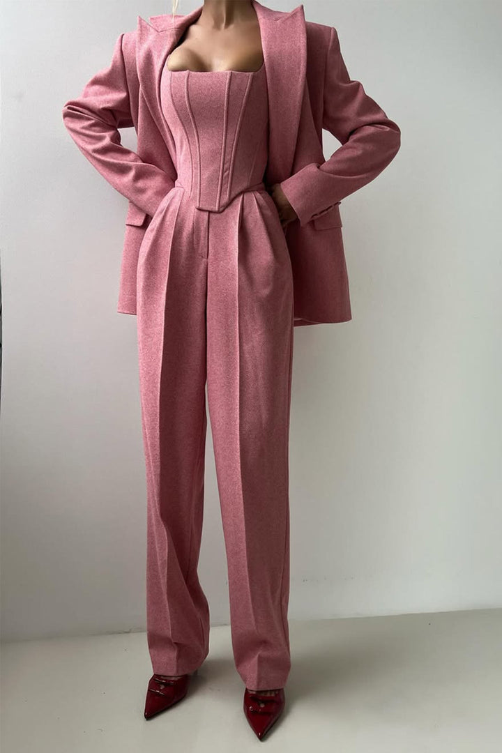 Amore™ - Dreiteiliges Set mit doppelreihigem Blazer