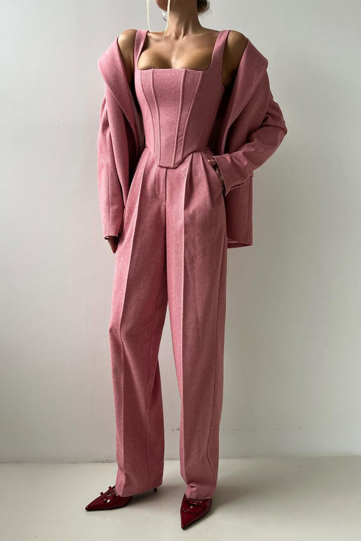 Amore™ - Dreiteiliges Set mit doppelreihigem Blazer
