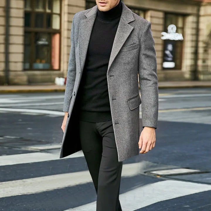Stellan | Woolwind Herrenmantel