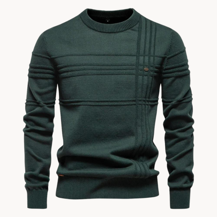 Van Tilburgh™ | Herren Pullover mit Karomuster